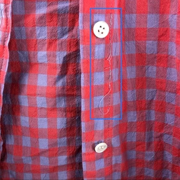J. Crew Gingham Button Down - Picture 11 of 13